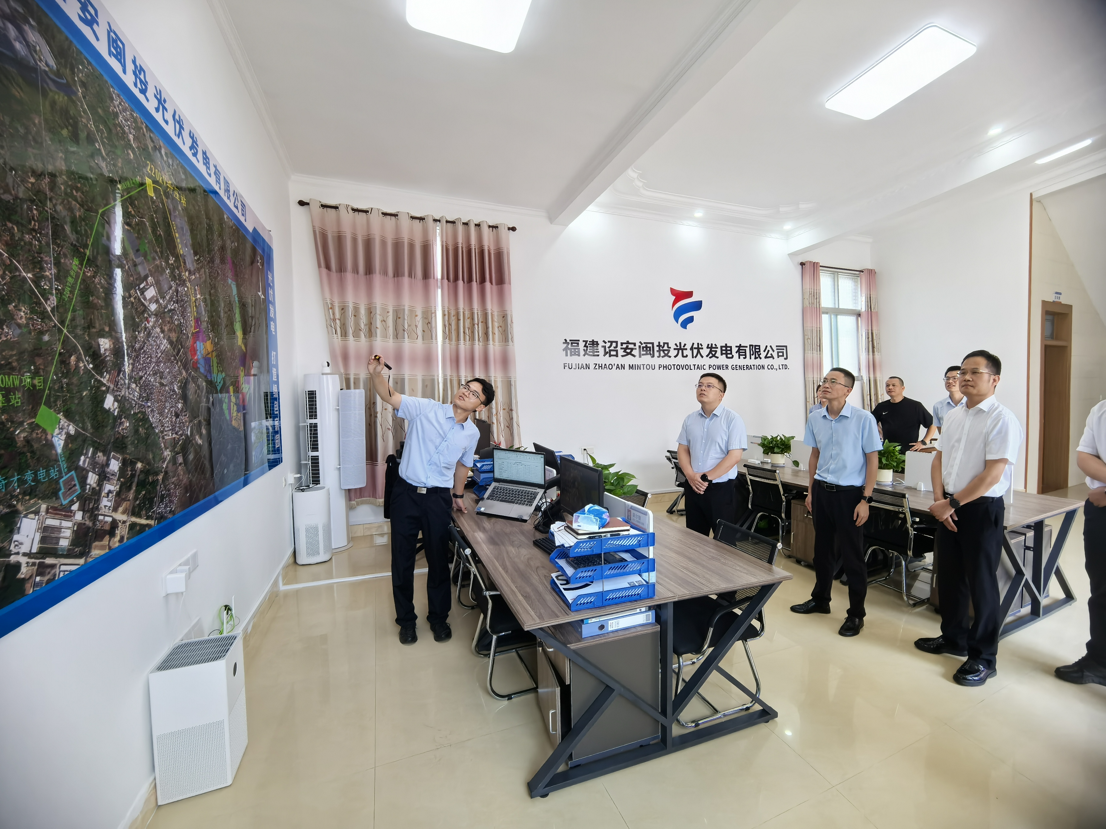 福建詔安閩投光伏發電有限公司正式揭牌——詔安光伏 綠能新啟